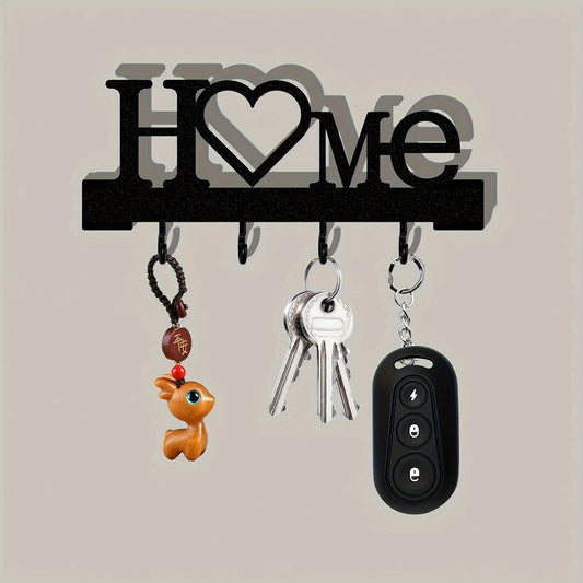 Love Key Wall Organizer – Entryway Hook Storage