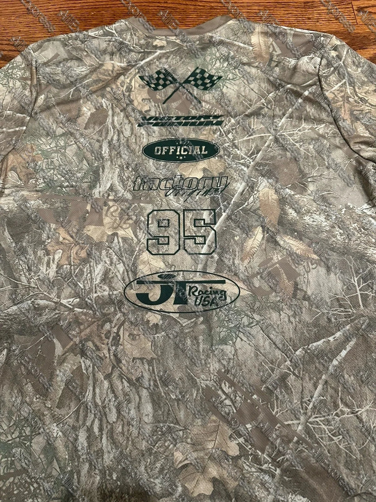 Honda JT Racing Motorcycle Camo Jersey