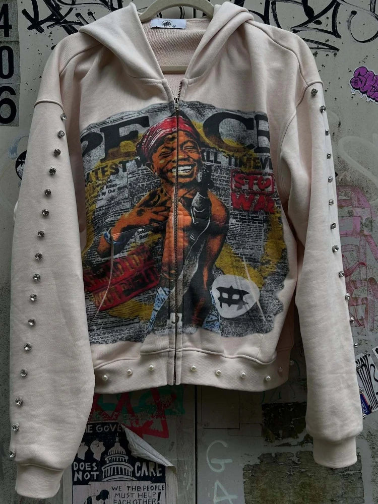 Graphic hoodie