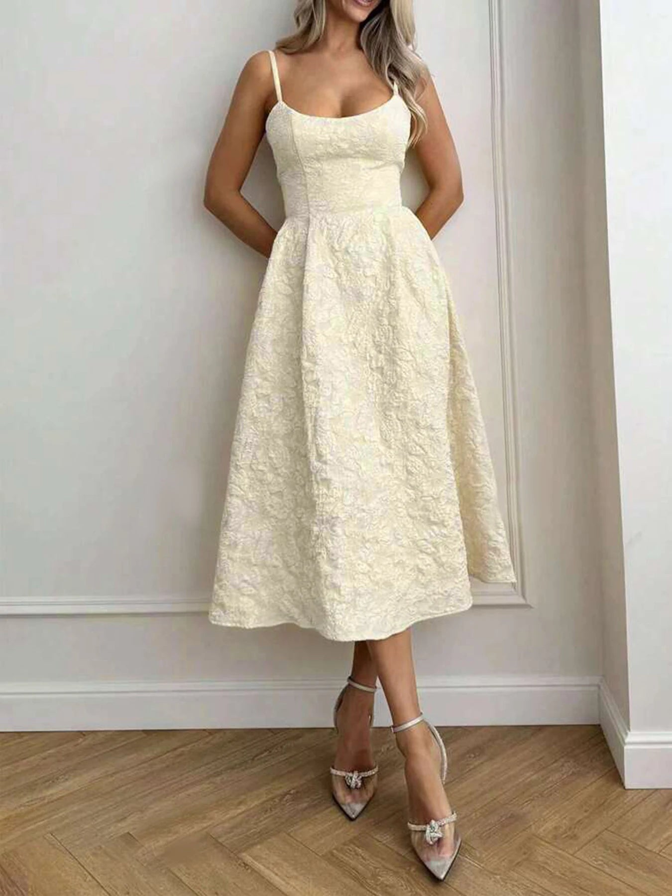 AODEBIAO Women’s Sleeveless A-Line Maxi Dress