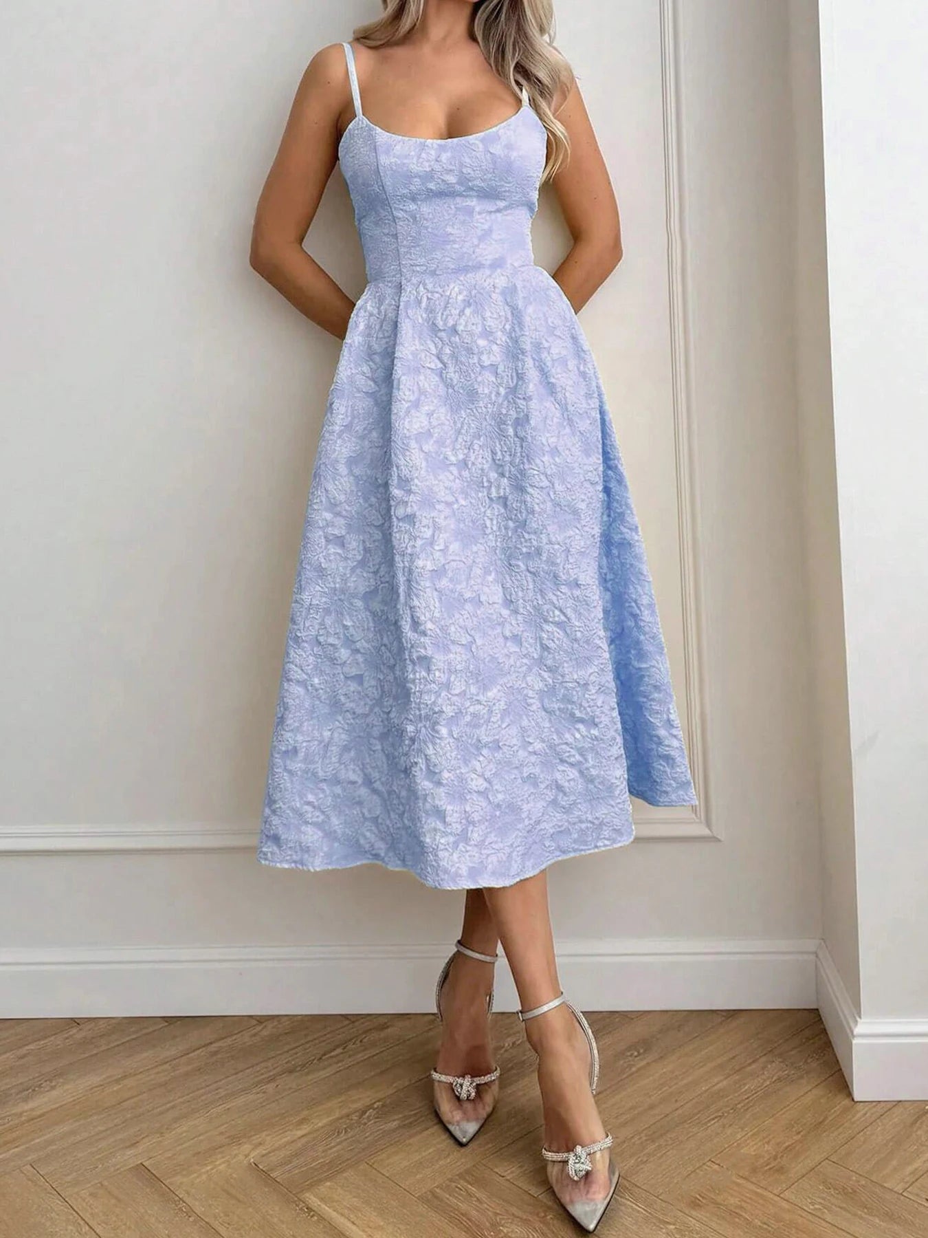 AODEBIAO Women’s Sleeveless A-Line Maxi Dress