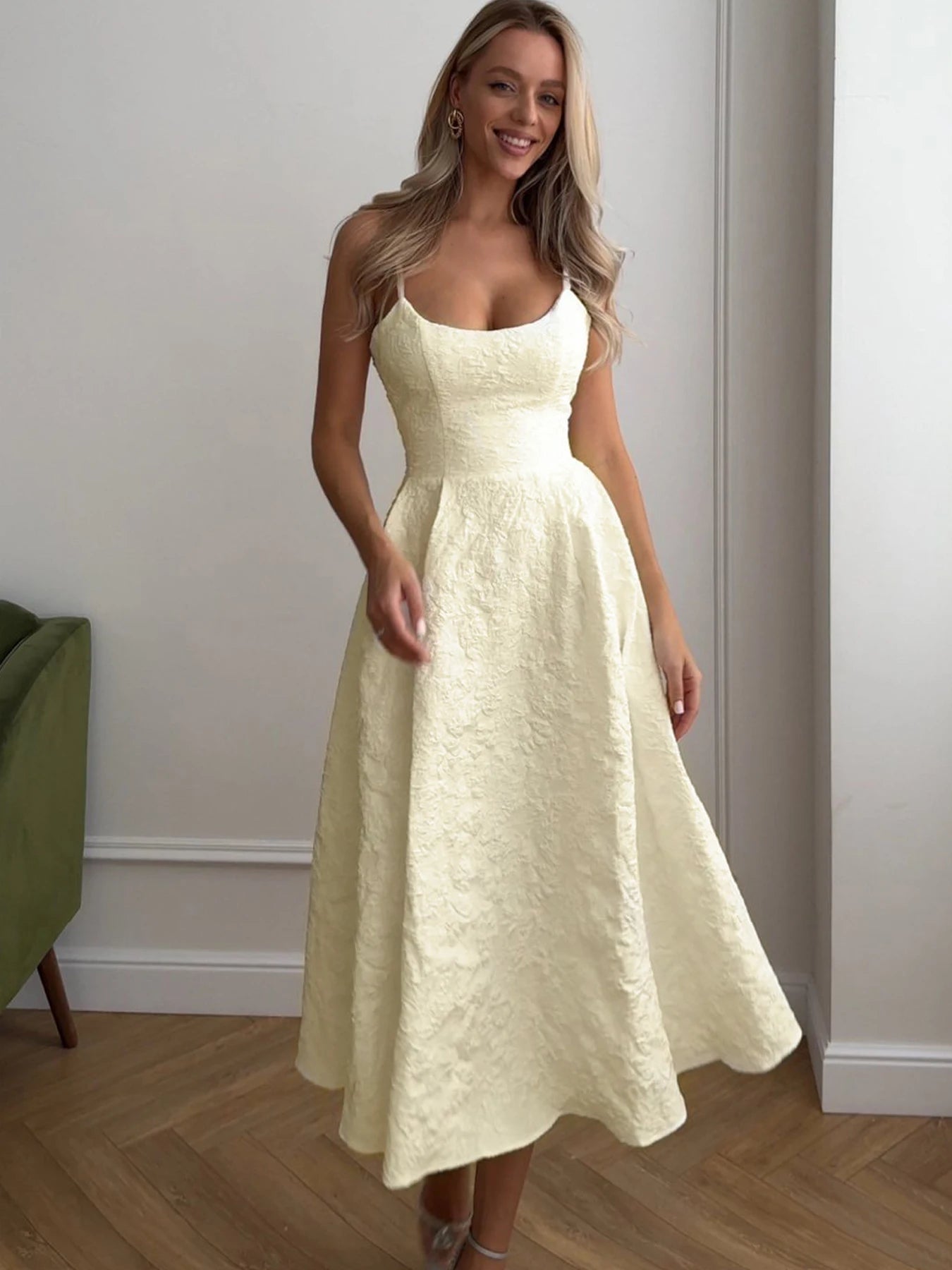 AODEBIAO Women’s Sleeveless A-Line Maxi Dress