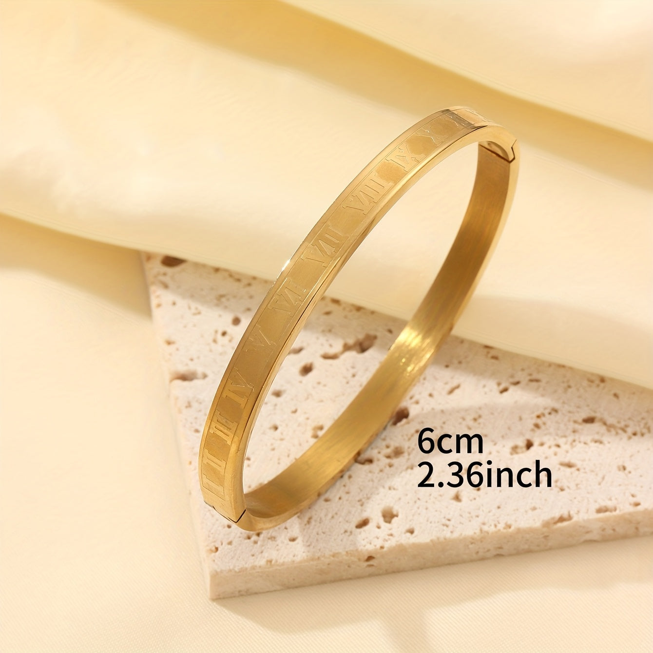A Set of 5pcs of 18K Gold-Plated Women'S Personalized Multicolor Stainless Steel Bracelets, Featuring a Unique Design, Fashionable And Multi-Element Design, Making It an Exquisite Ideal Gift That Does Not Fade.